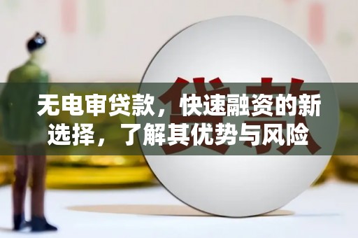 新社无电审贷款，快速融资的新选择，了解其优势与风险