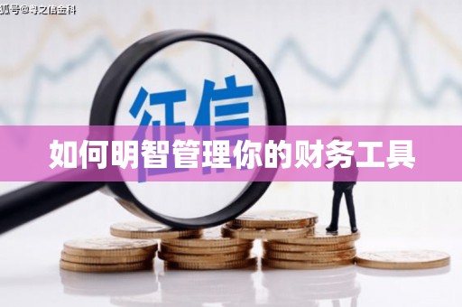 新社如何明智管理你的财务工具