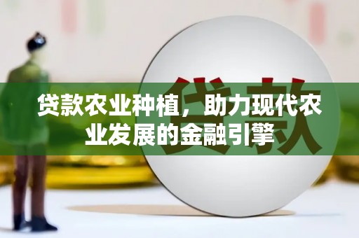 新社贷款农业种植，助力现代农业发展的金融引擎