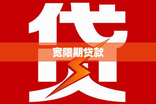 新社宽限期贷款