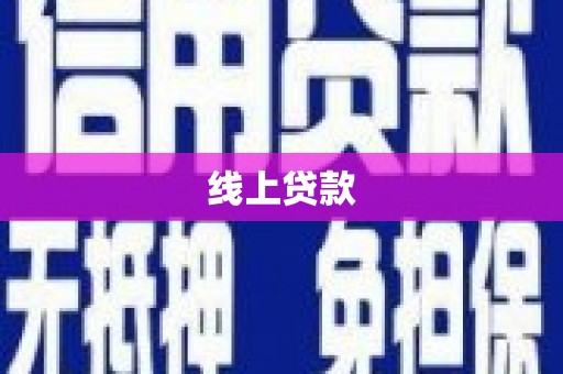 新社线上贷款