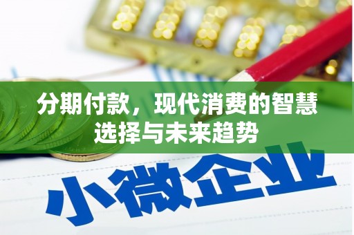 新社分期付款，现代消费的智慧选择与未来趋势