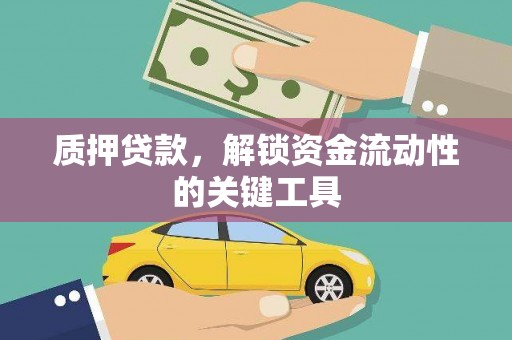 新社质押贷款，解锁资金流动性的关键工具