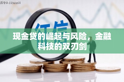 新社现金贷的崛起与风险，金融科技的双刃剑
