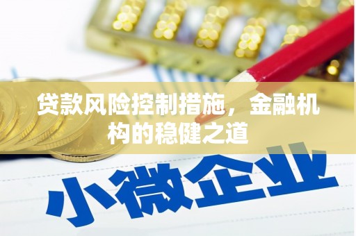 新社贷款风险控制措施，金融机构的稳健之道