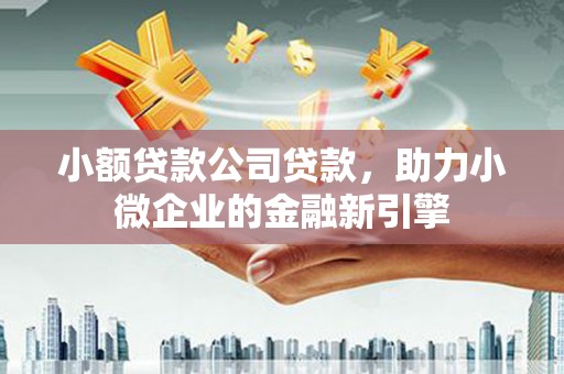 新社小额贷款公司贷款，助力小微企业的金融新引擎