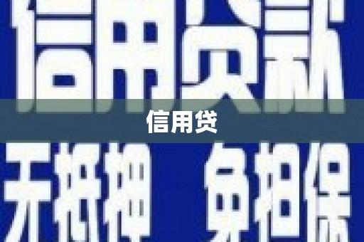 新社信用贷