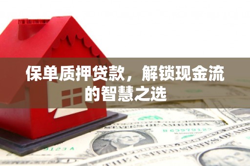 新社保单质押贷款，解锁现金流的智慧之选