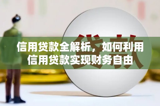 新社信用贷款全解析，如何利用信用贷款实现财务自由